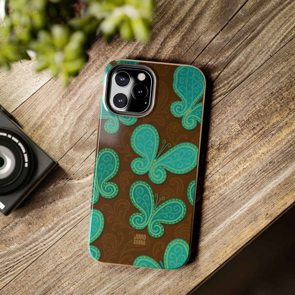 Cocoa Breeze Butterflies iPhone Case