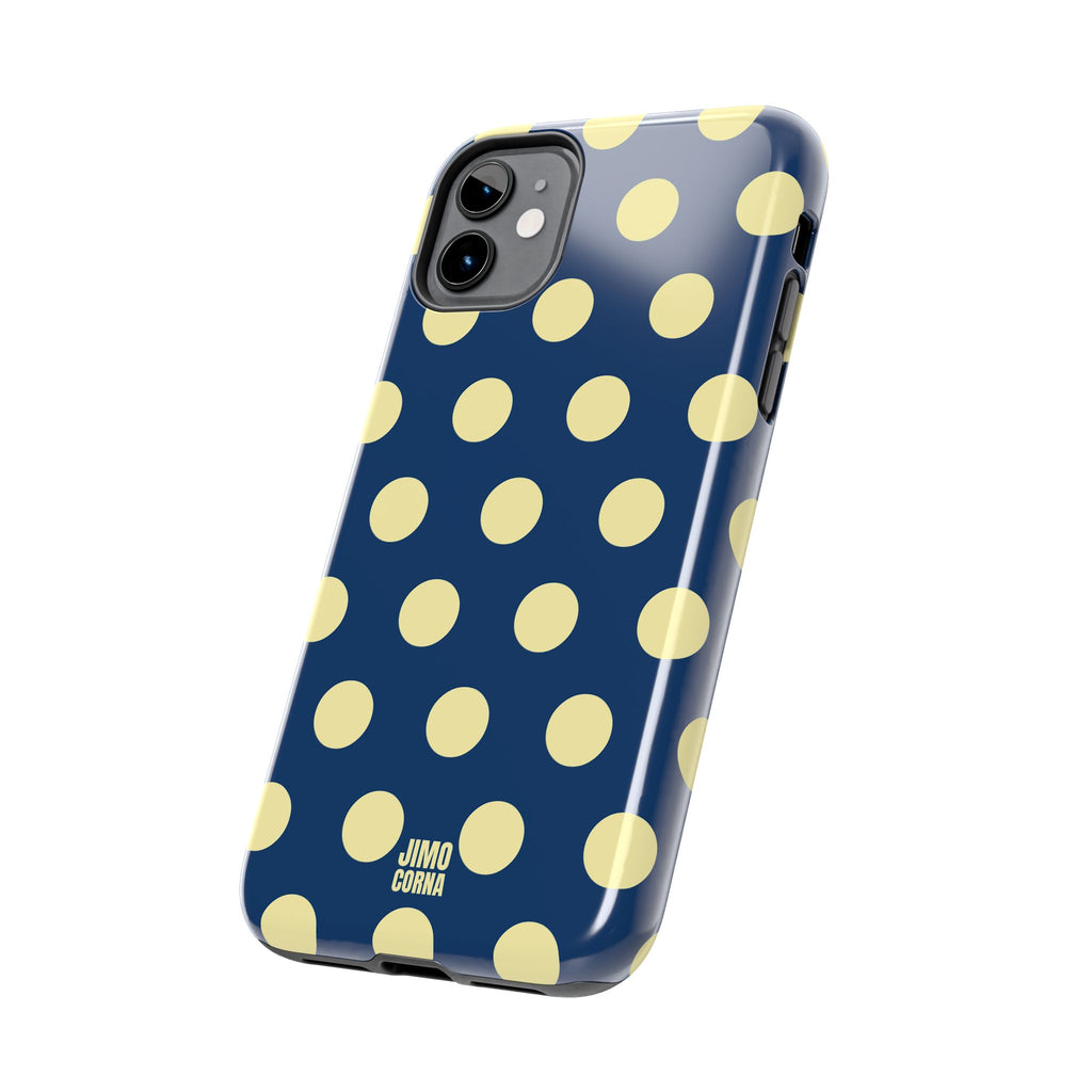 Big Polka Dot | Blue and Cream
