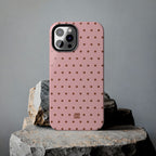 Polka Dot | Pink and Brown