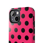 Big Polka Dot | Hot Pink and Black