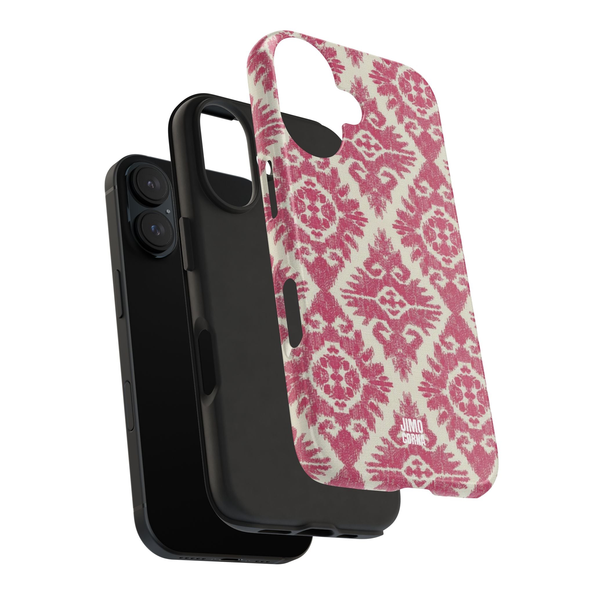 Damask iPhone Case | Pink