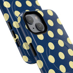 Big Polka Dot | Blue and Cream