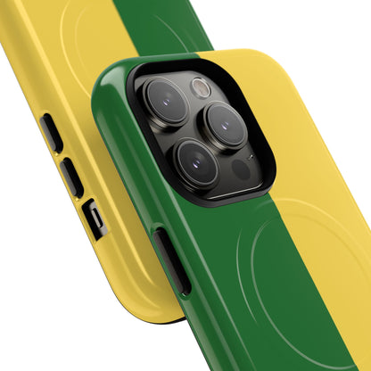 Green and Yellow Color Block