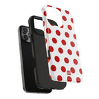Big Polka Dot | White and Red