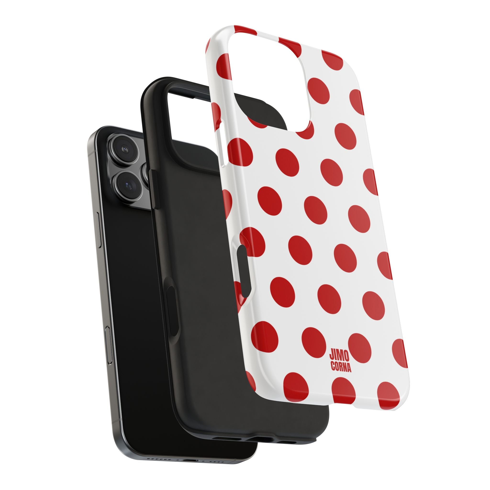 Big Polka Dot | White and Red