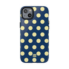 Big Polka Dot | Blue and Cream