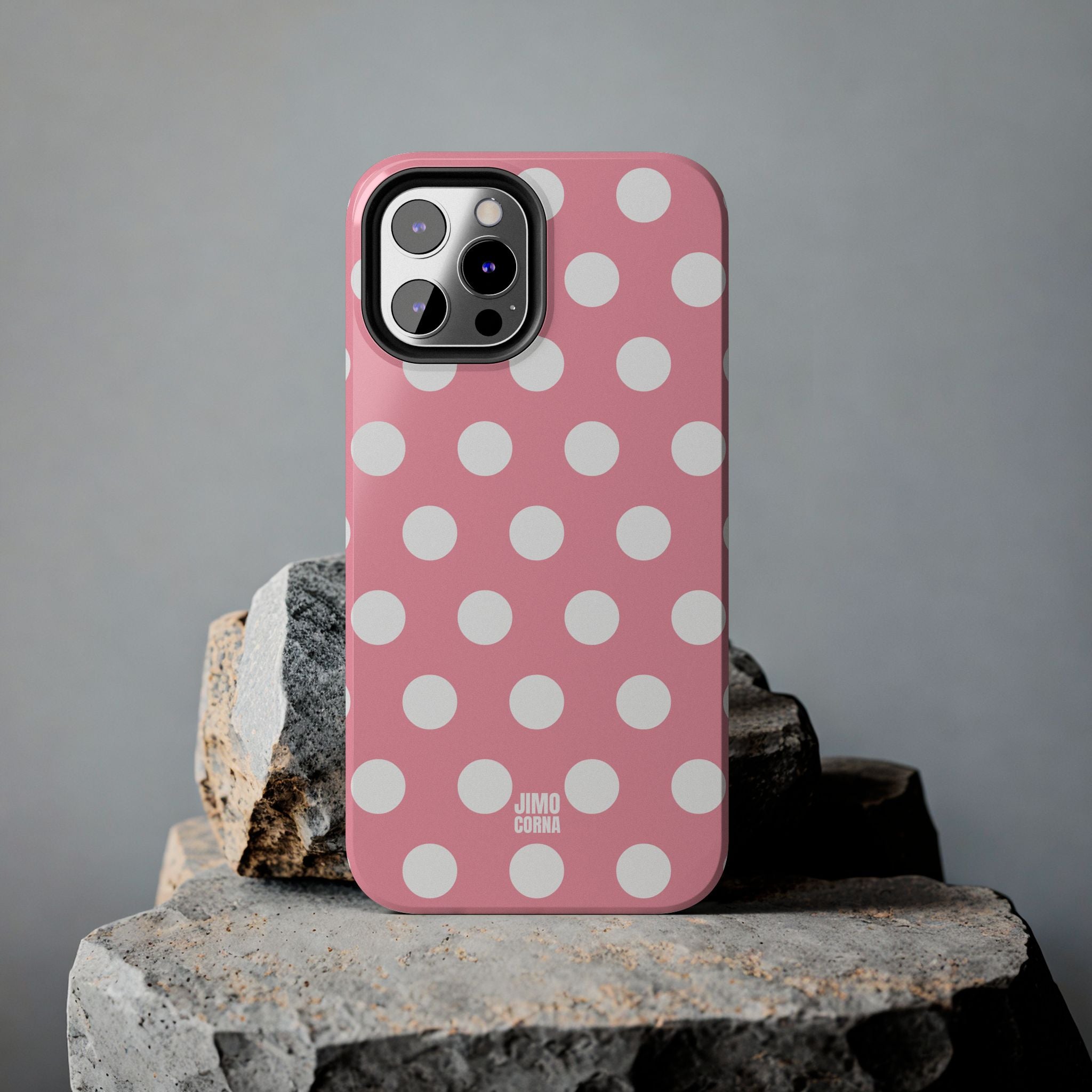 Big Polka Dot | Pink and White