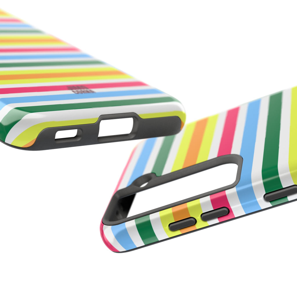 Rainbow Sorbet Stripe Samsung Galaxy Case