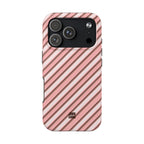 Angelina Stripes | Pink - iPhone Case