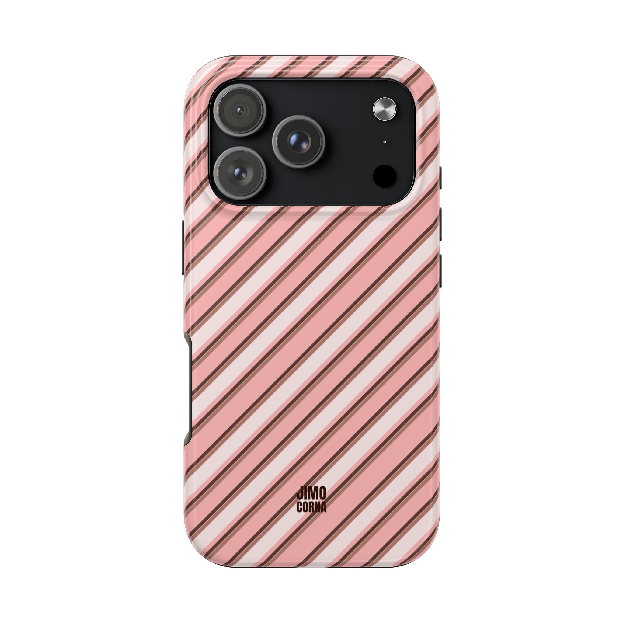 Angelina Stripes | Pink - iPhone Case