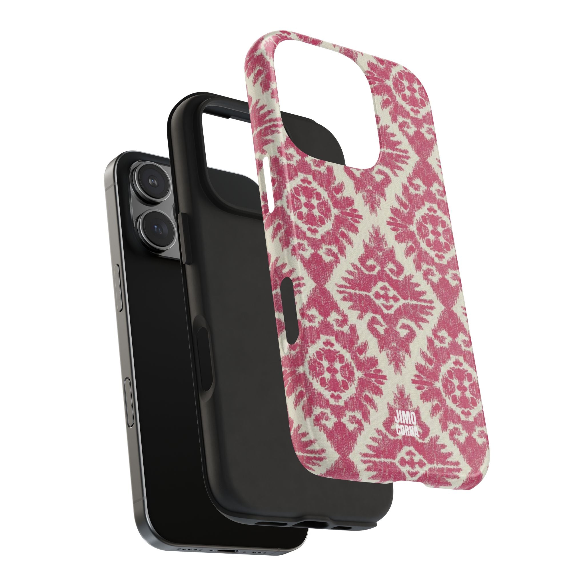 Damask iPhone Case | Pink