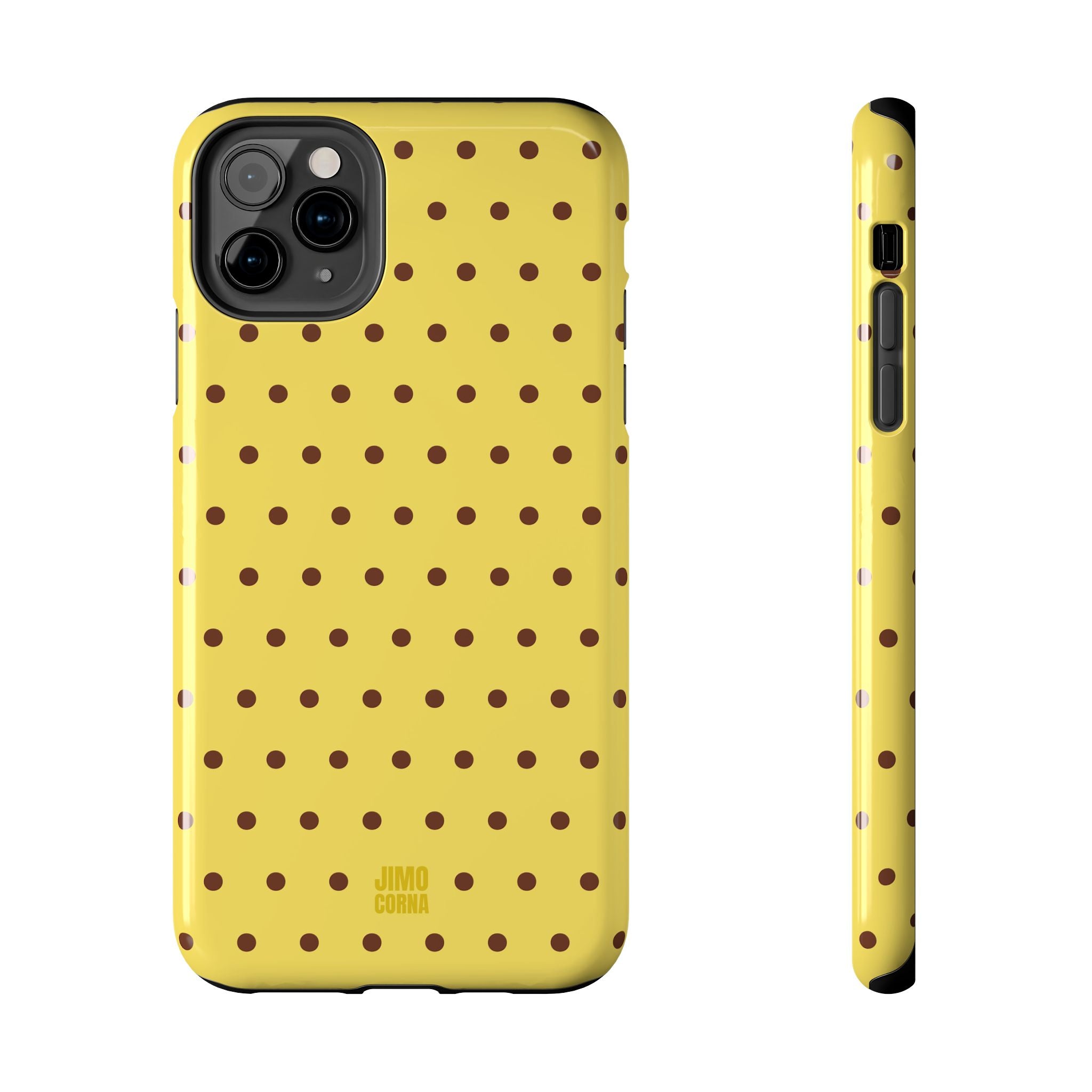 Polka Dot | Yellow and Brown