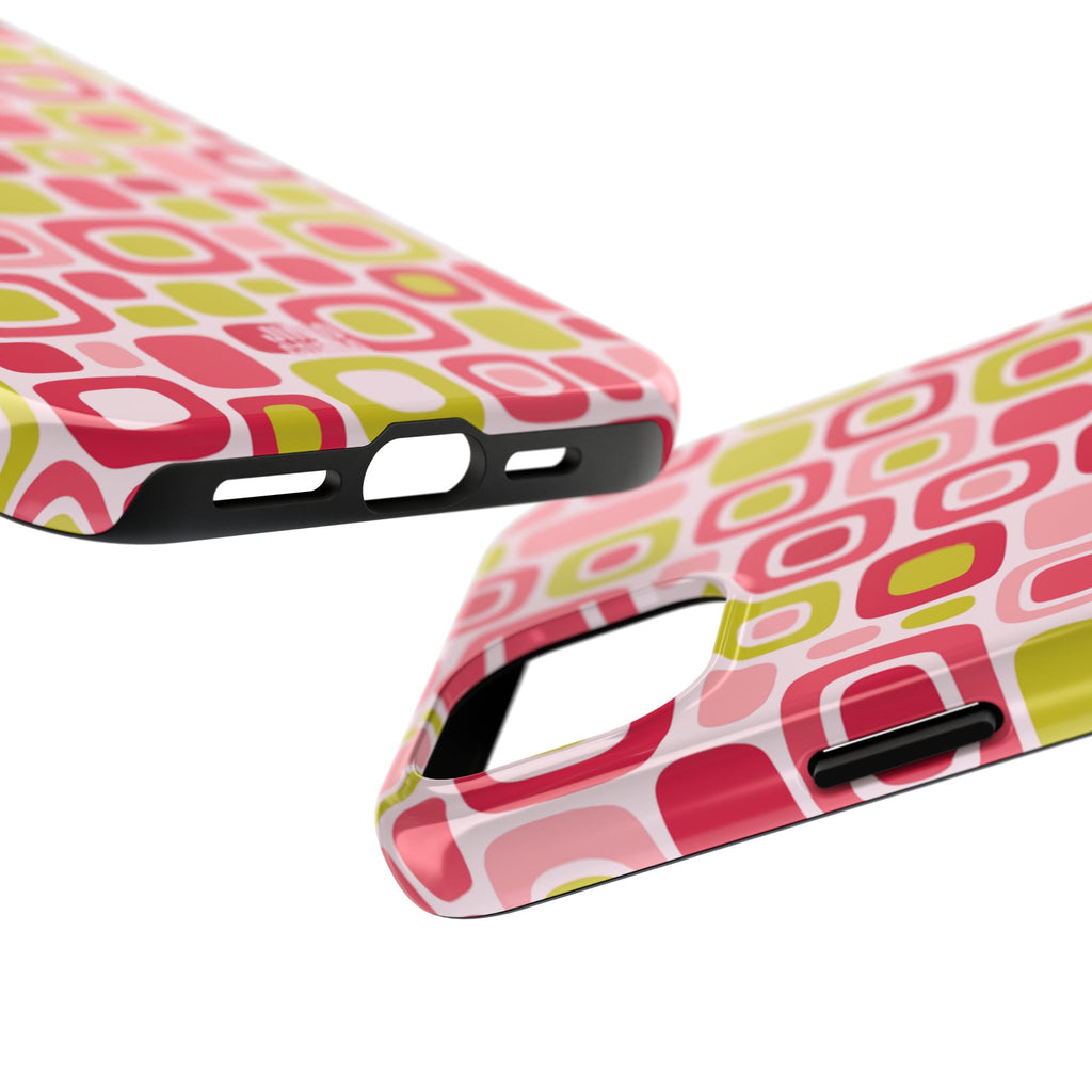 Bubble Pop Geometry iPhone Case