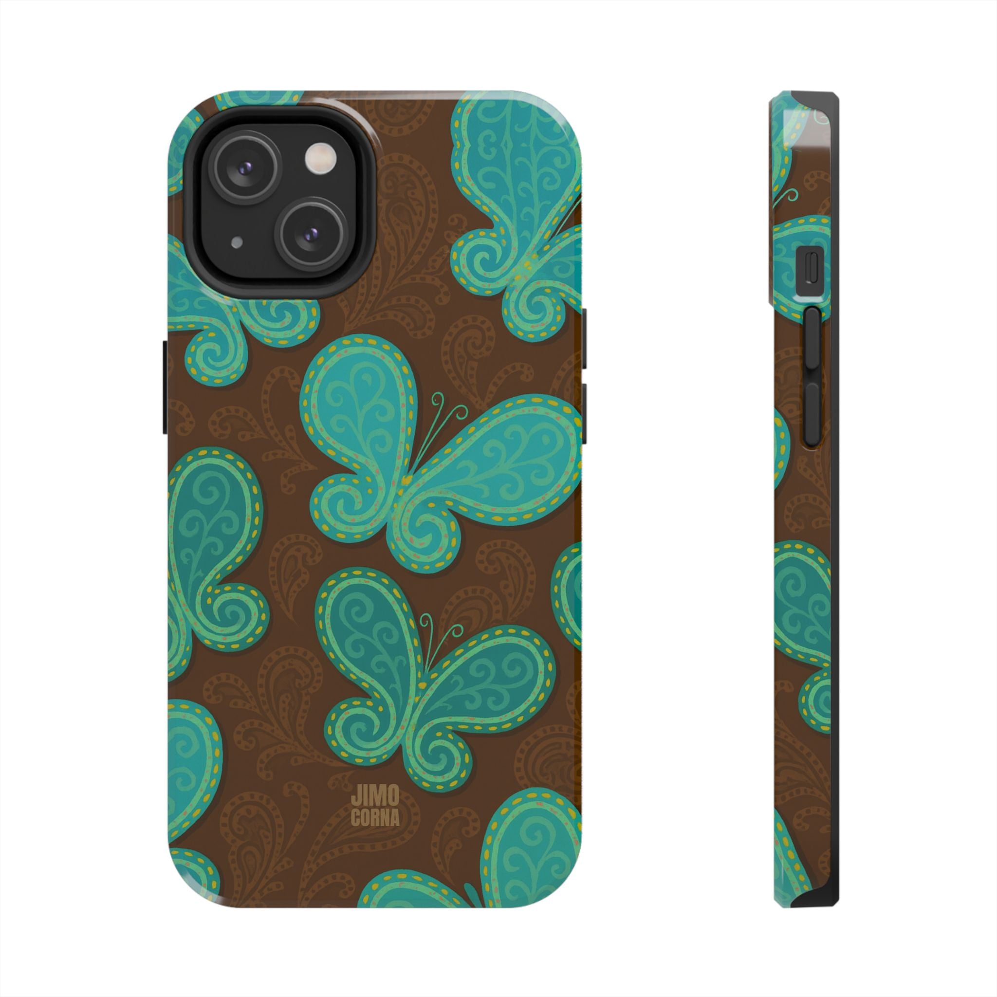 Cocoa Breeze Butterflies iPhone Case