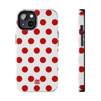 Big Polka Dot | White and Red