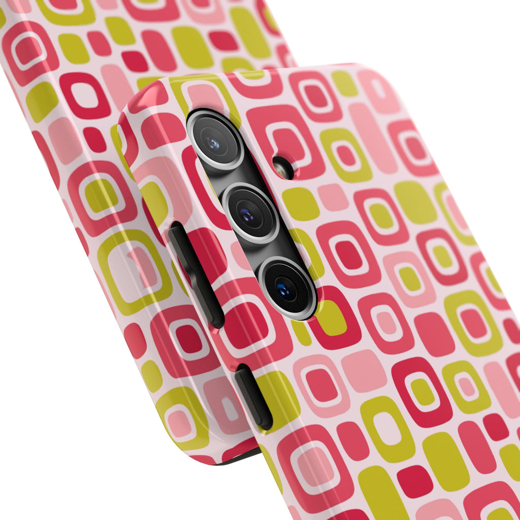 Bubble Pop Geometry Samsung Galaxy Case