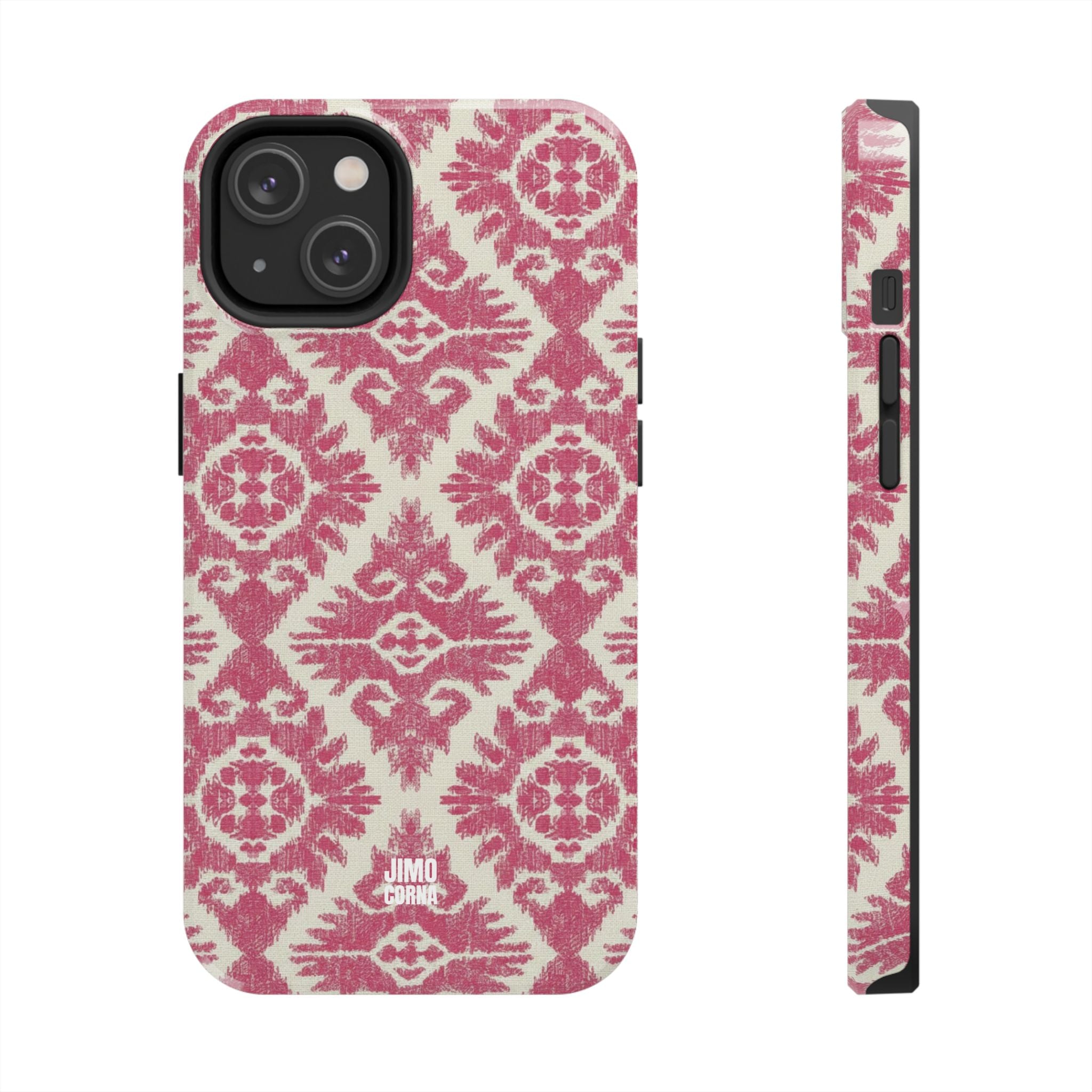Damask iPhone Case | Pink