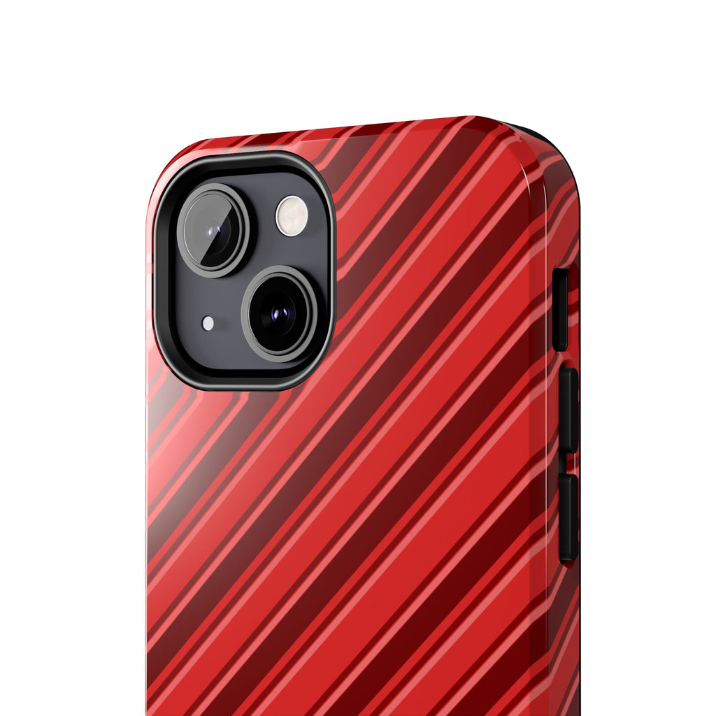 Angelina Stripes | Cherry - iPhone Case
