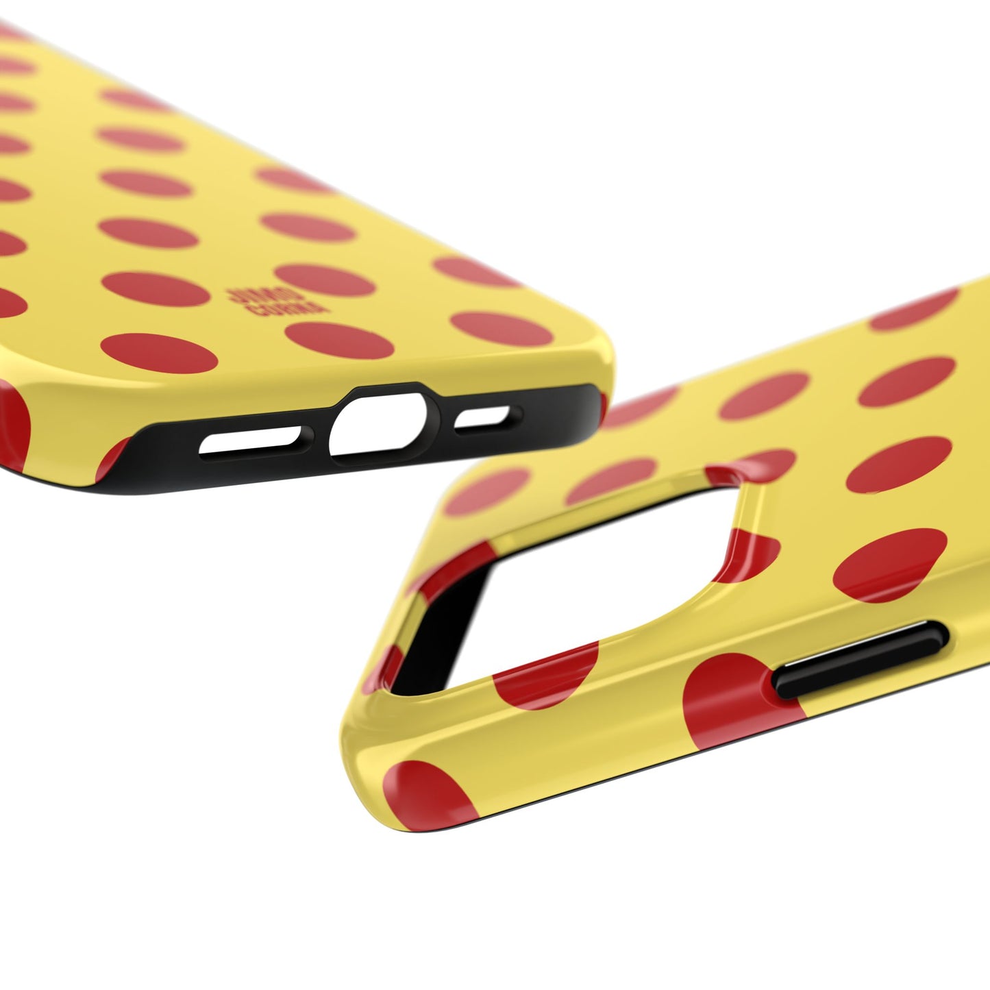 Big Polka Dot | Yellow and Red