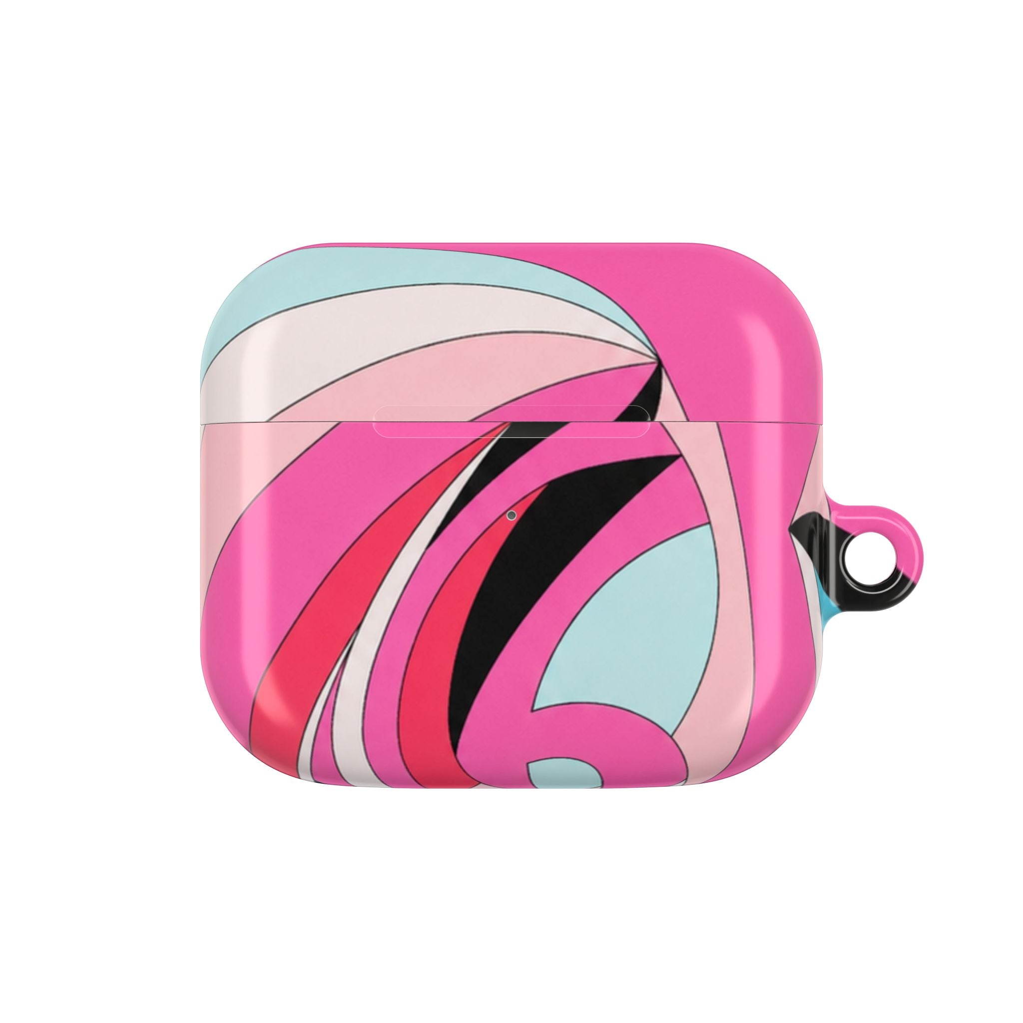 Pink Tropic Swirl AirPods Case