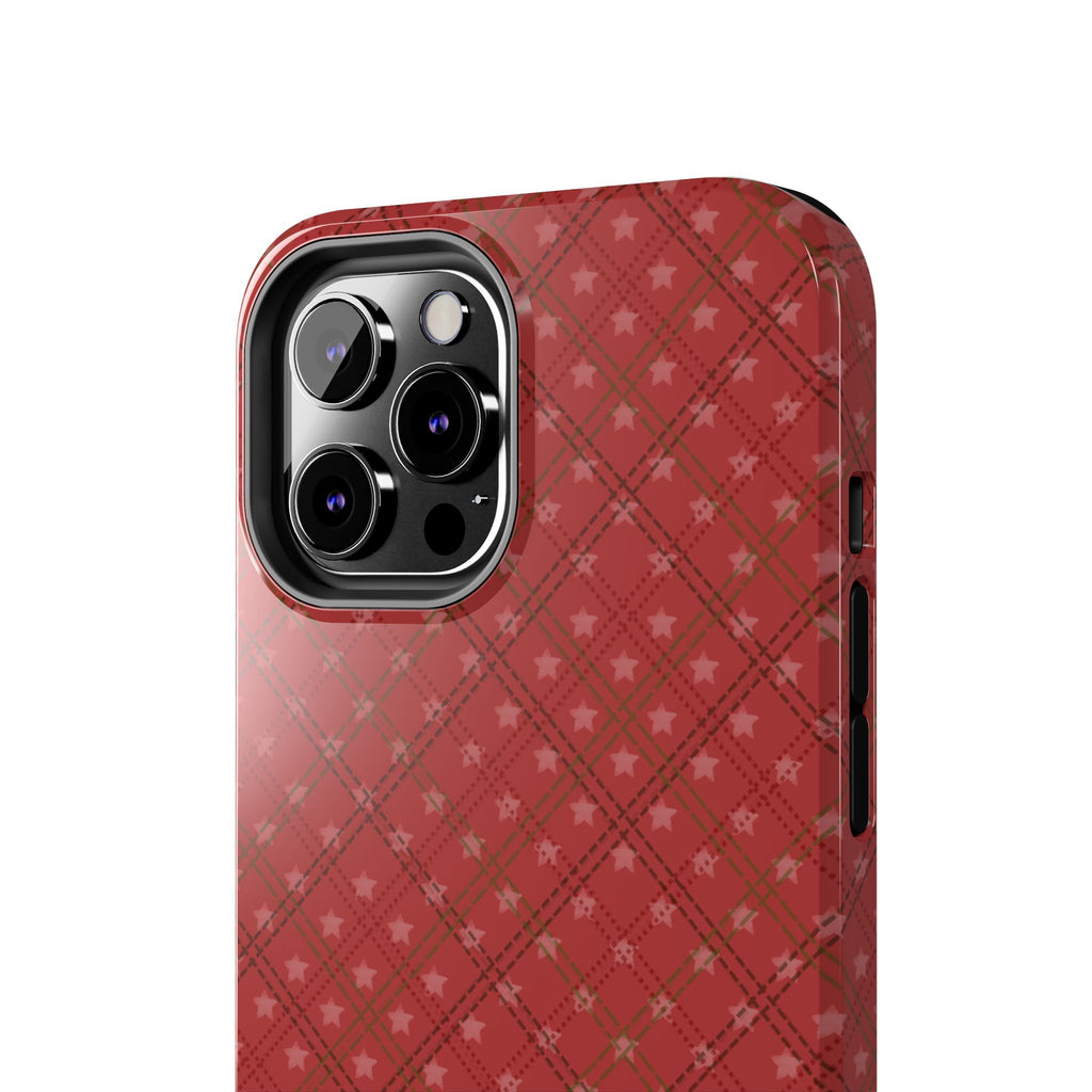 Starry Plaid iPhone Case