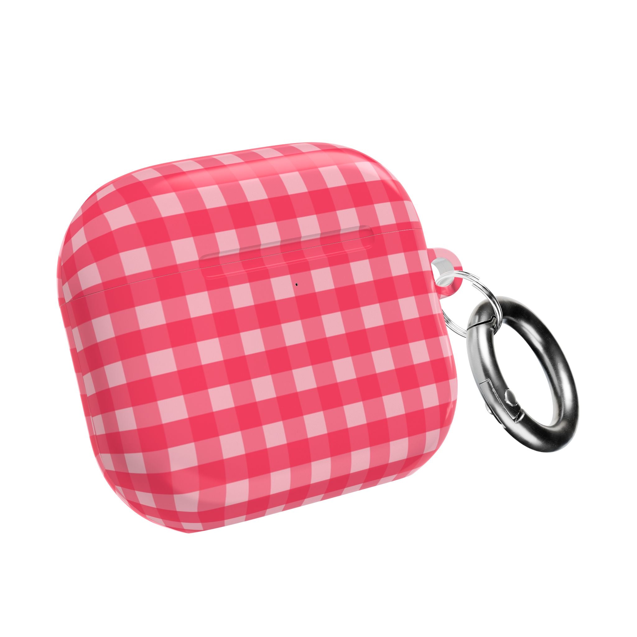 Farm Gingham AirPods Case | Hot Pink