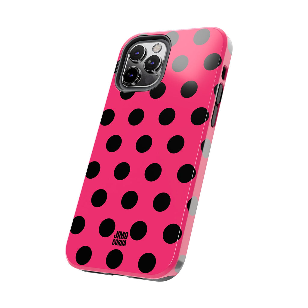 Big Polka Dot | Hot Pink and Black