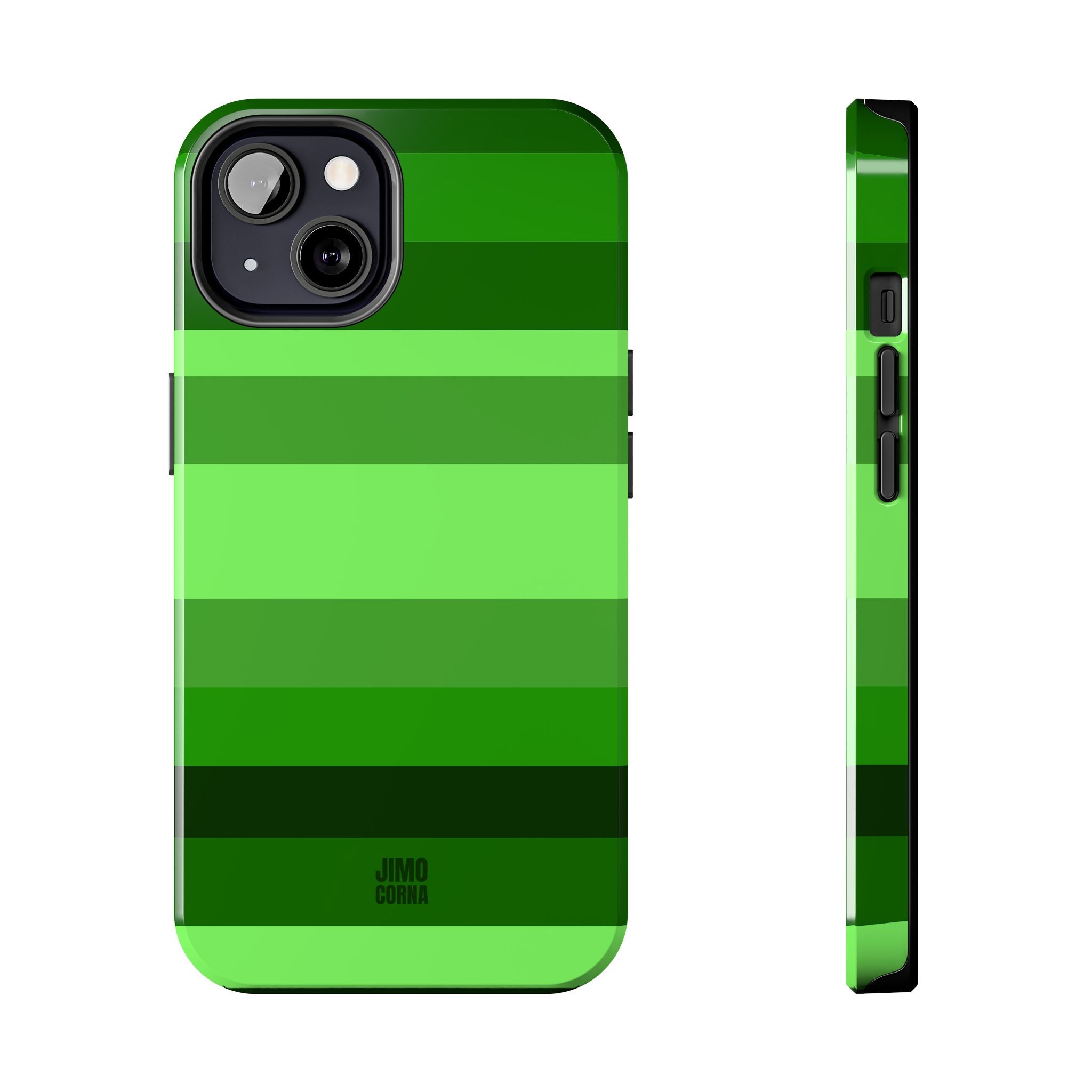 Matcha Stripe iPhone Case