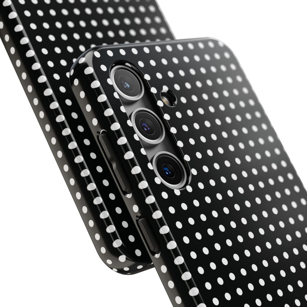 Black Polka Dot
