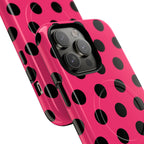 Big Polka Dot | Hot Pink and Black