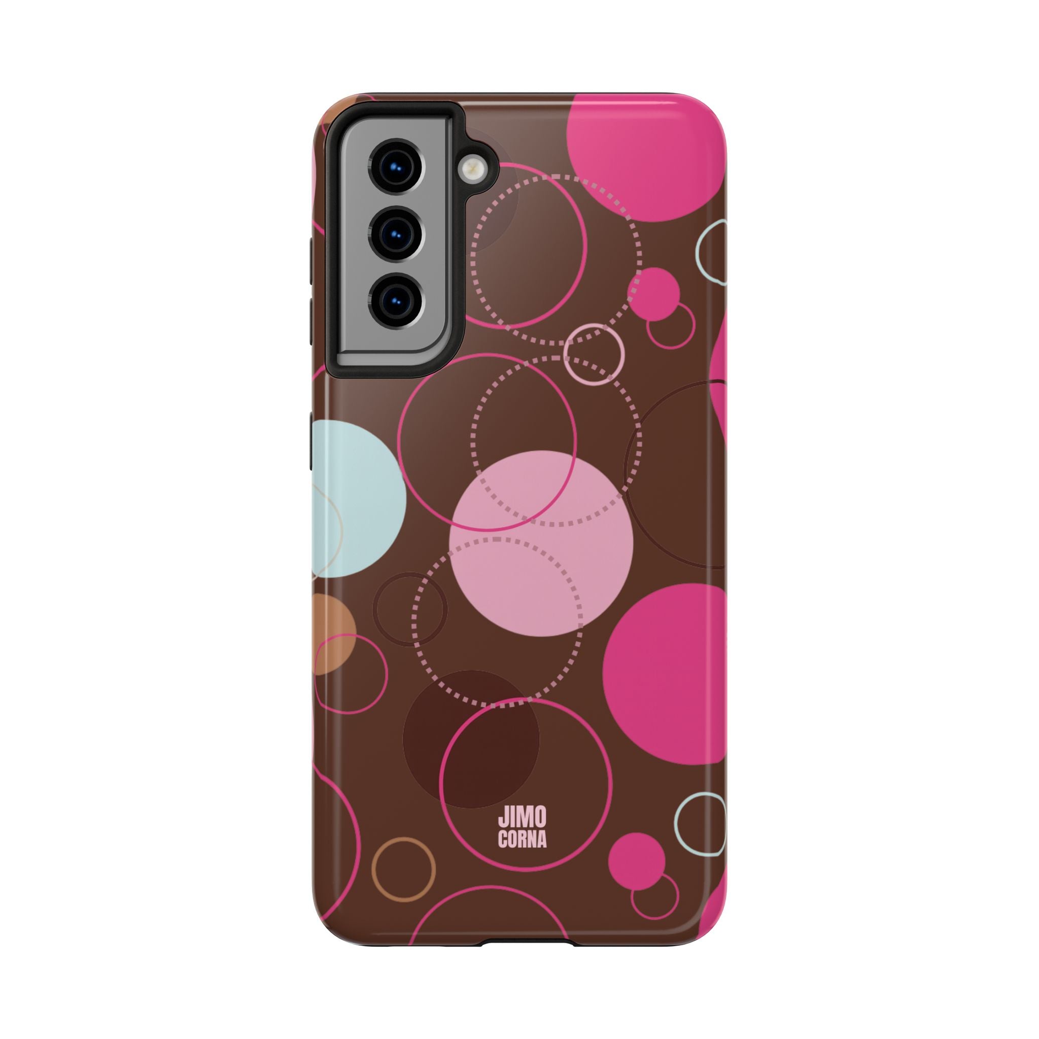 Spiral Pop iPhone Case | Brown