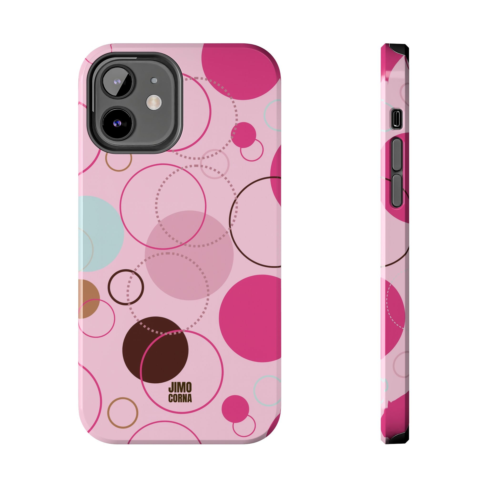 Spiral Pop iPhone Case | Pink