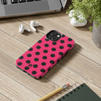 Big Polka Dot | Hot Pink and Black
