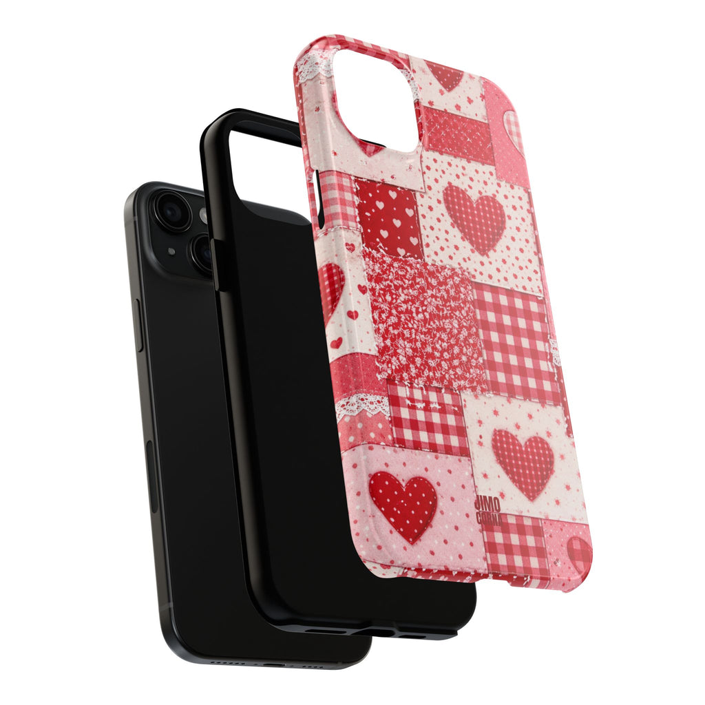 Patchwork Heart iPhone Case