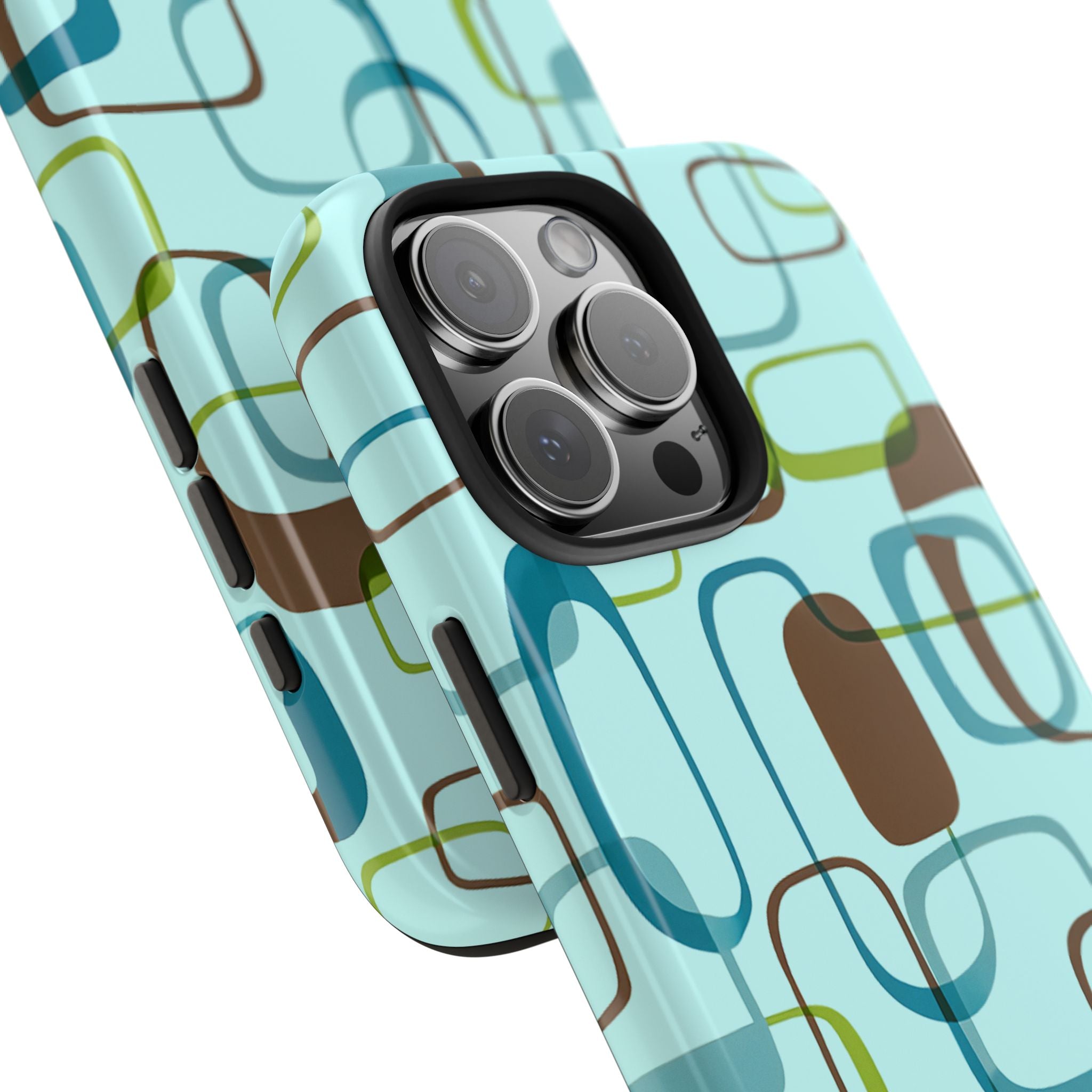 Coast Blocks iPhone Case | Mint