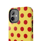 Big Polka Dot | Yellow and Red