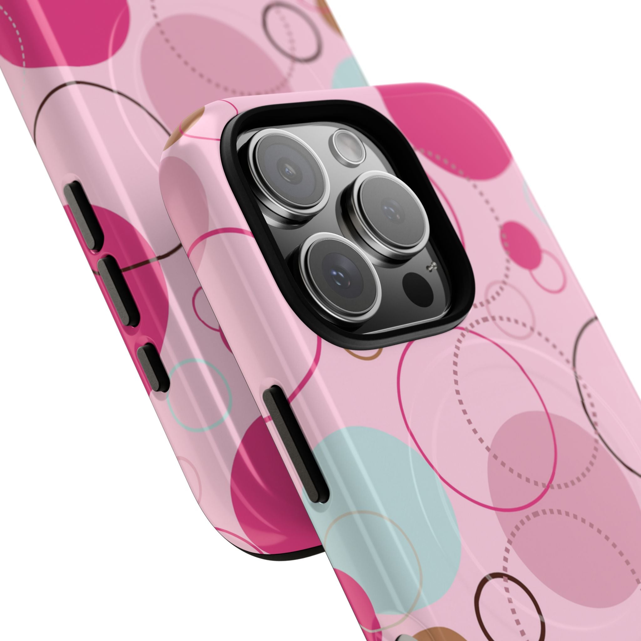 Spiral Pop MagSafe iPhone Case | Pink