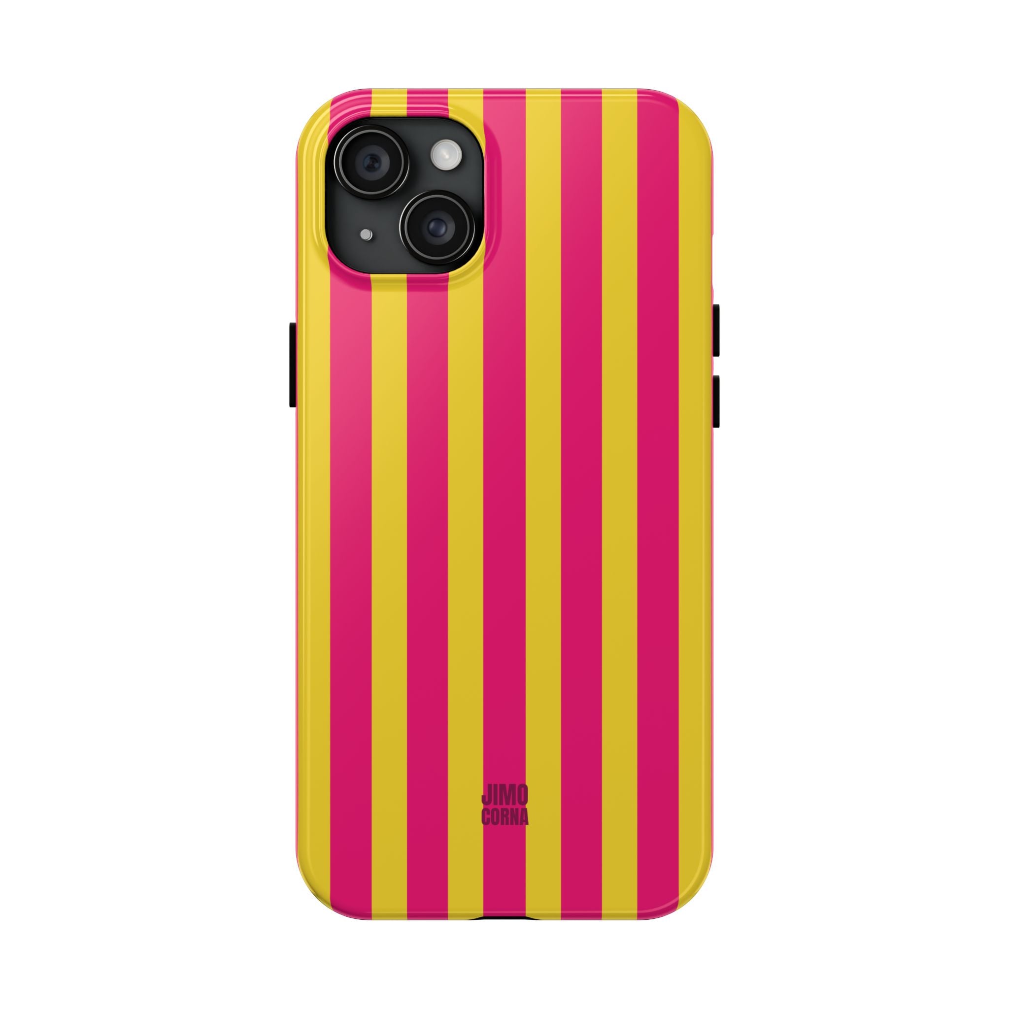 Pink and Yellow Bold Stripes
