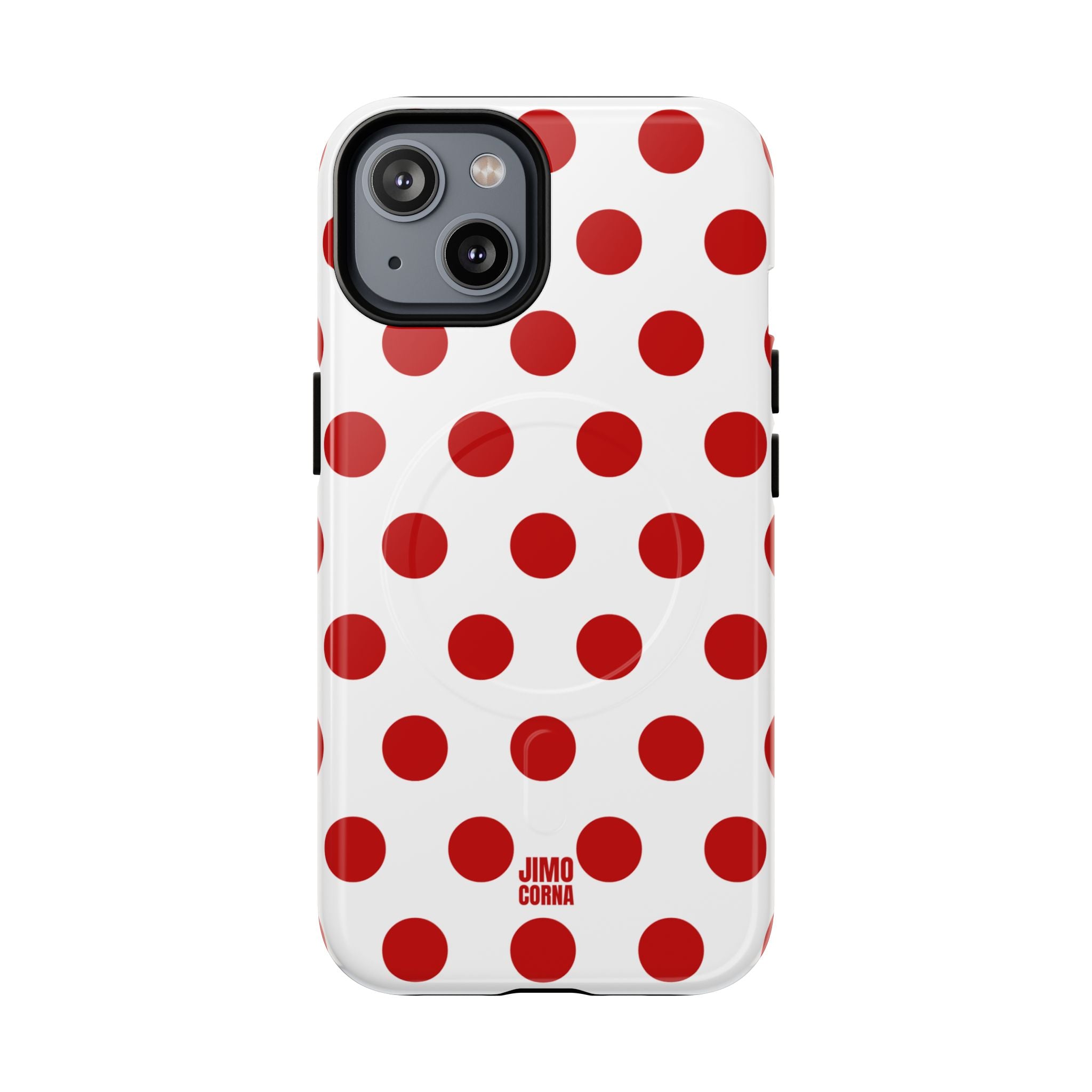 Big Polka Dot | White and Red
