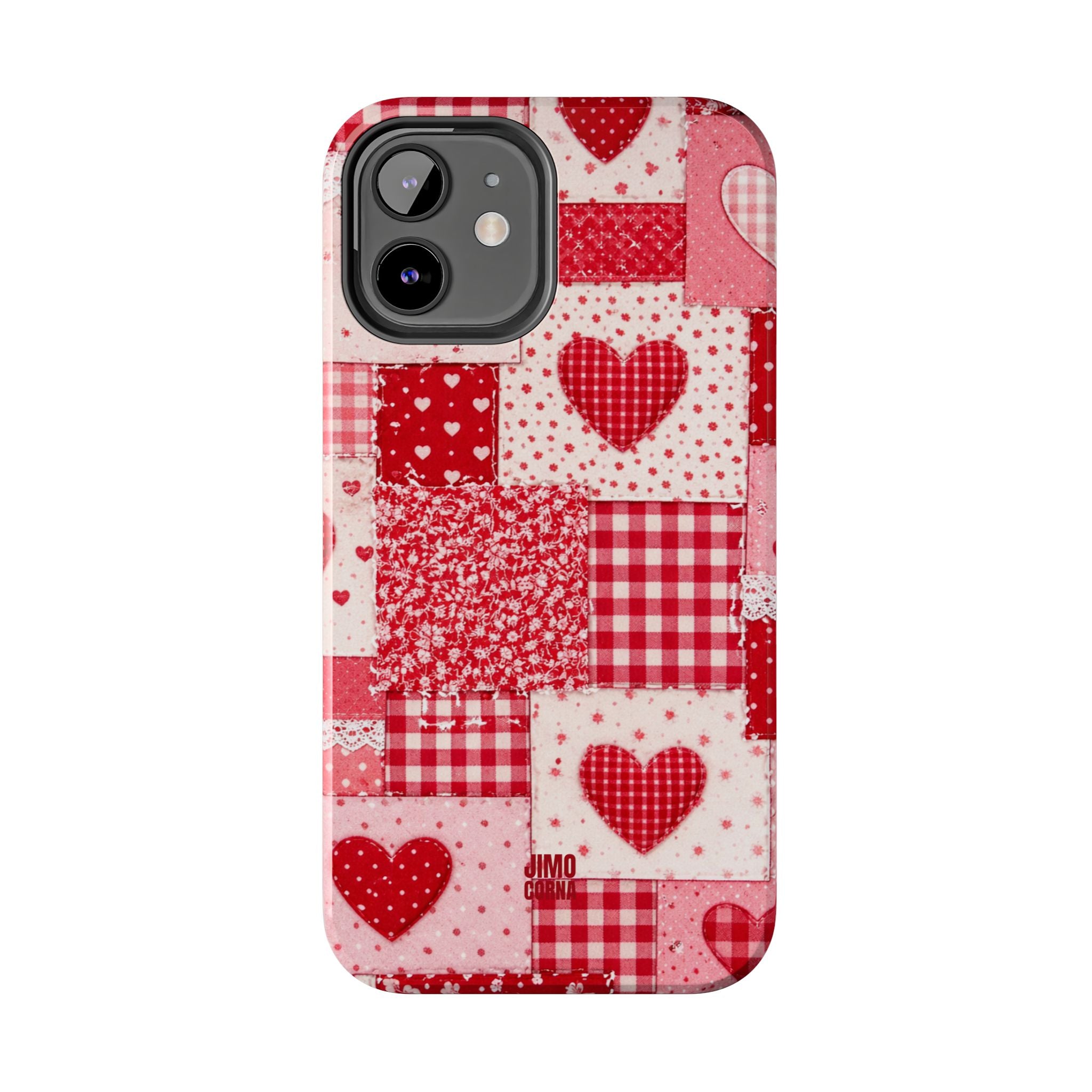 Patchwork Heart iPhone Case