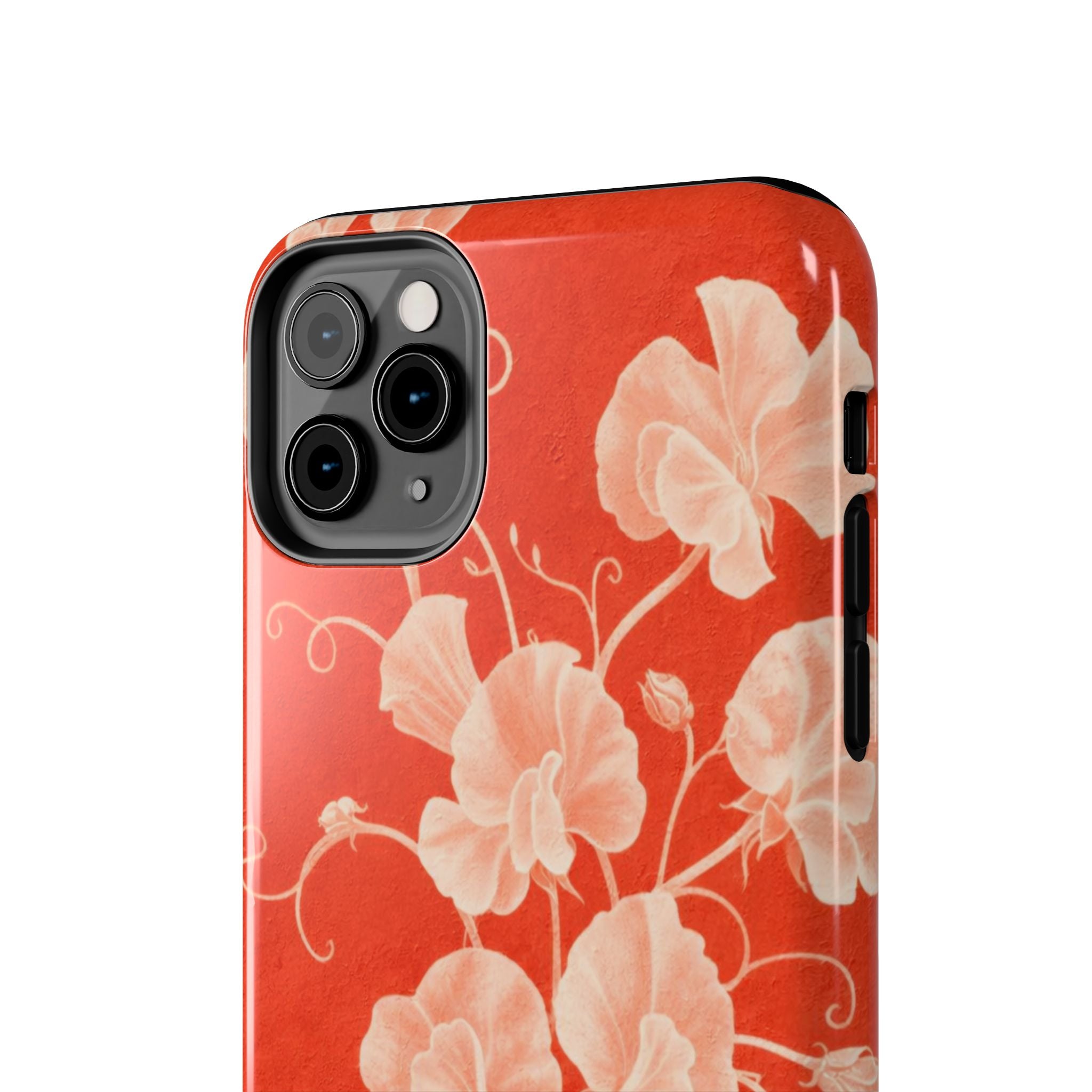 Red Flora iPhone Case