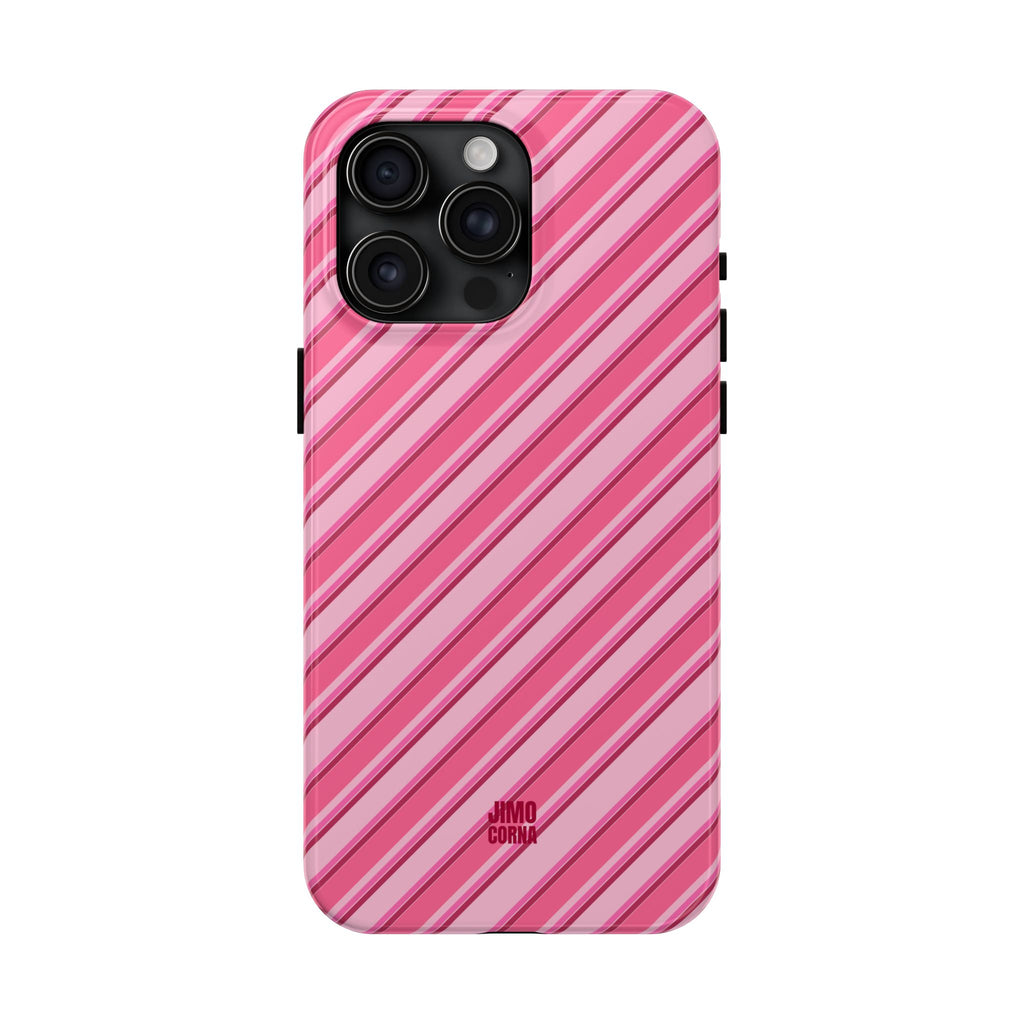 Angelina Stripes | Hot Pink - iPhone Case