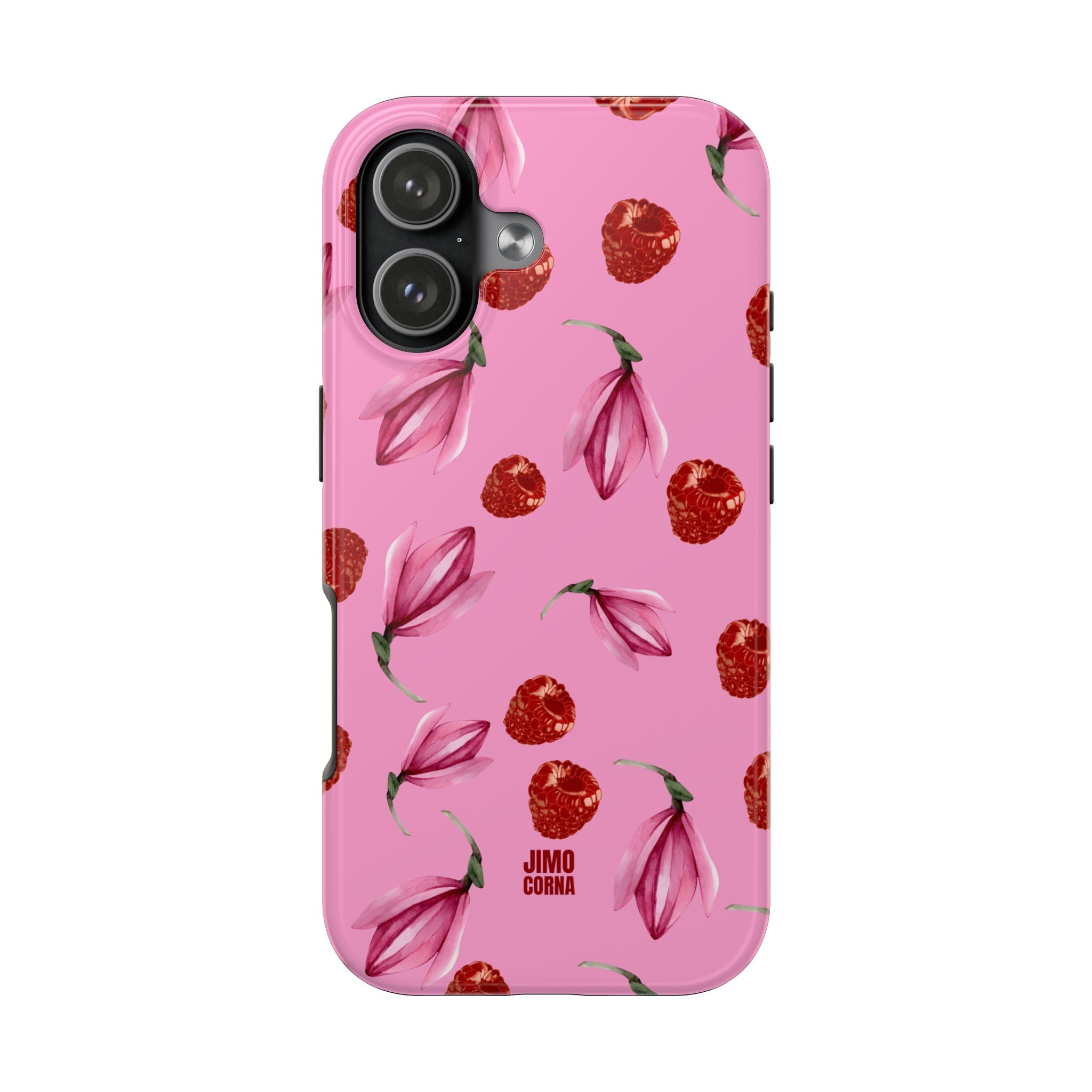 Raspberries and Flowers