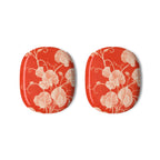 Red Flora AirPods Max Covers