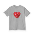 Heart Raspberry Baby Tee