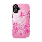 Pink Flutter Garden MagSafe iPhone Case