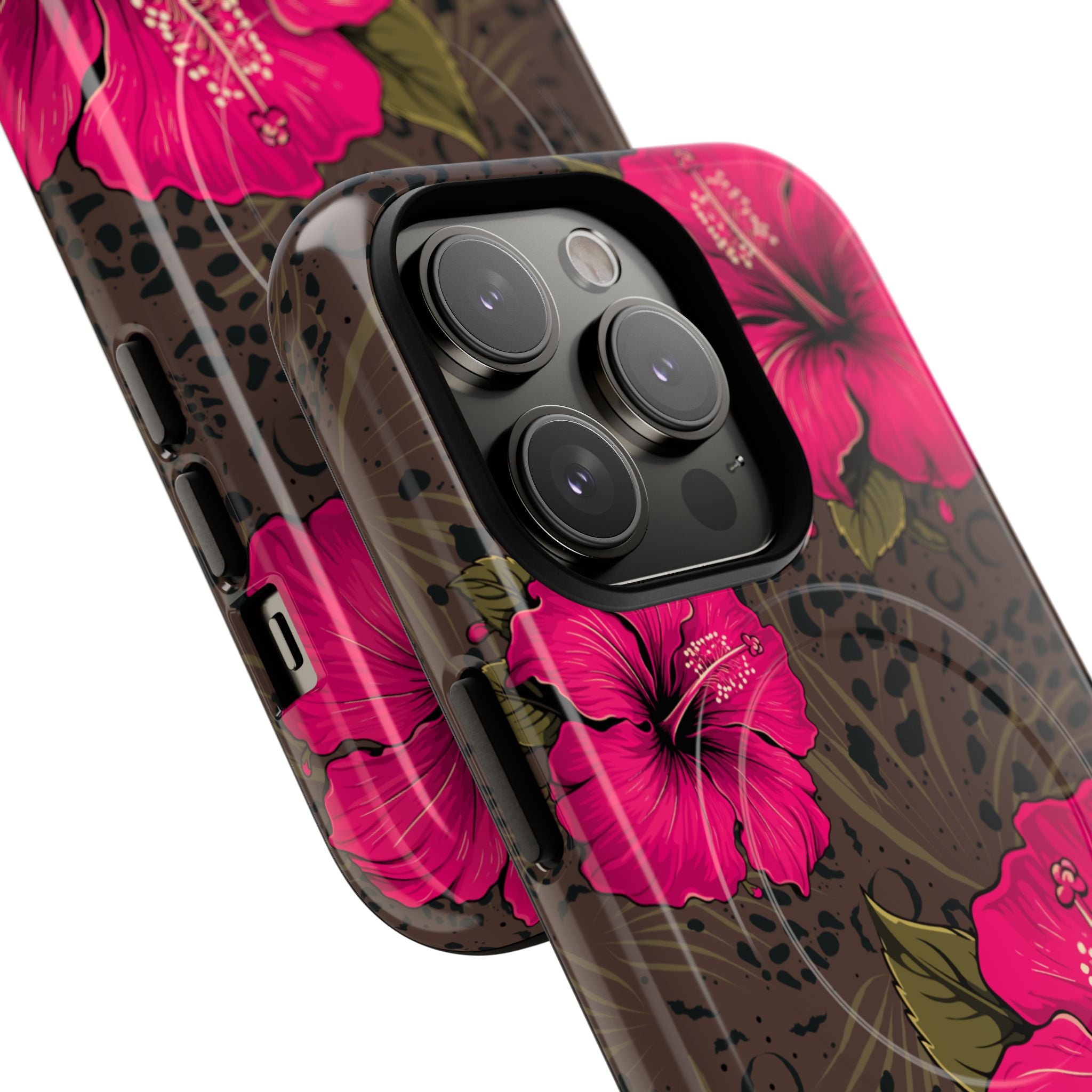 Hot Pink Feisty Leopard