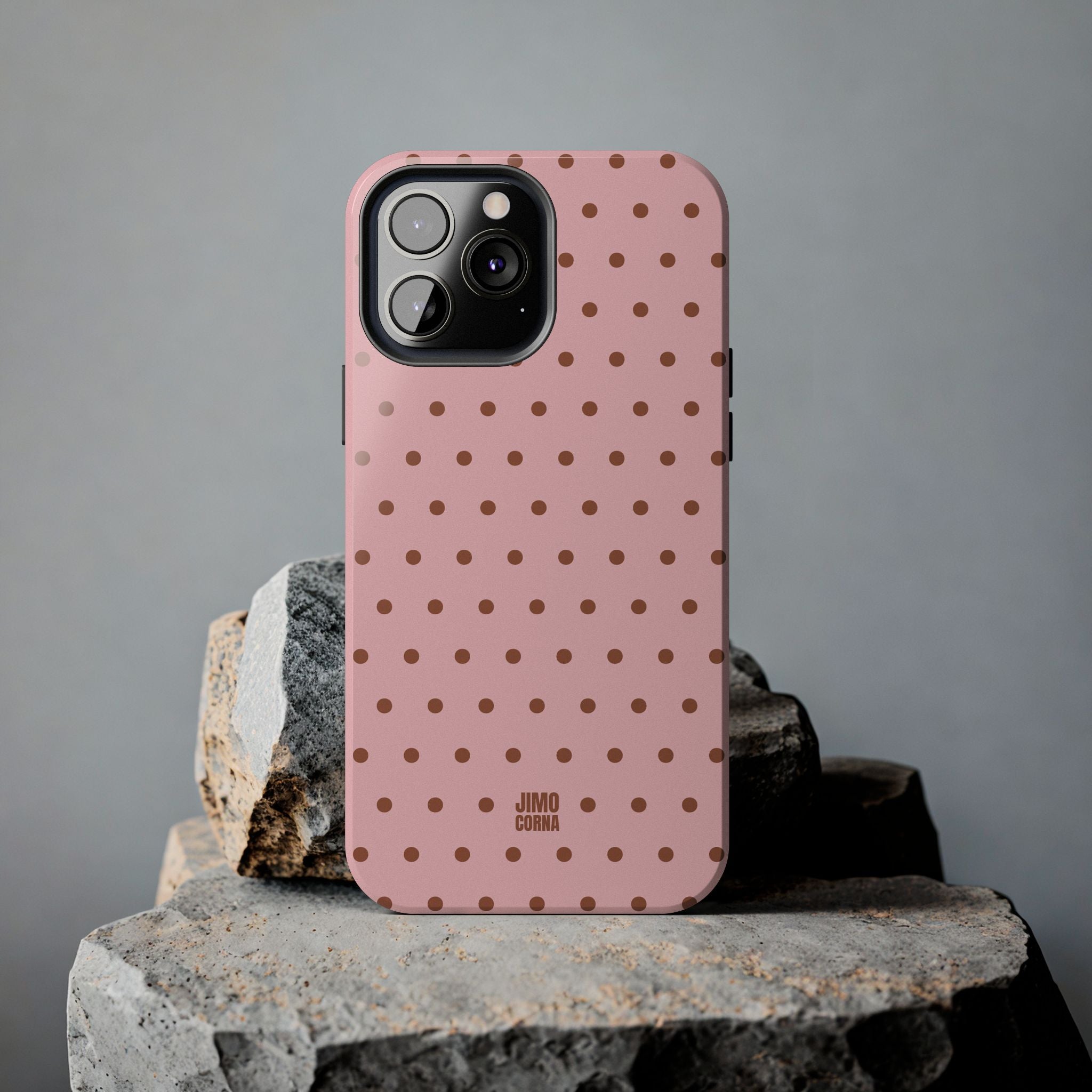 Polka Dot | Pink and Brown