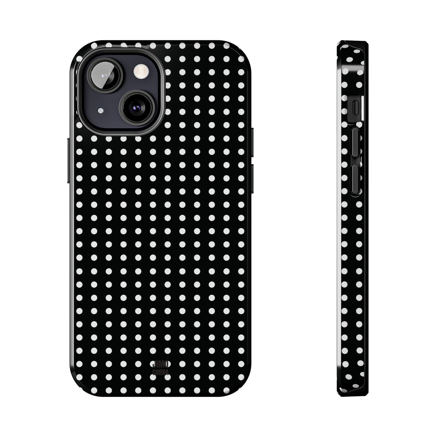 Black Polka Dot