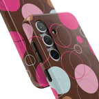 Spiral Pop iPhone Case | Brown
